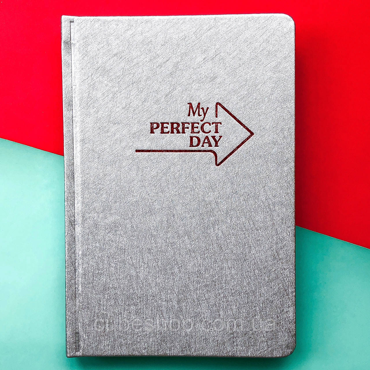 Мотивувальний планер "My perfect day" сріблястий (російська мова)