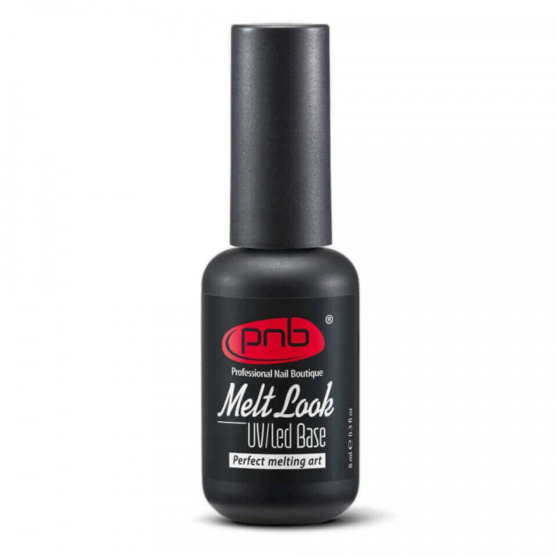 Melt Look UVLed Base PNB Нейл-арт базове покриття (таючий ефект) 8 мл, фото 1