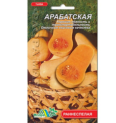 Насіння Гарбуз Арабатська помаранчева подовжена ранній 2 г