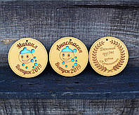 Медаль "Капитошка". Медаль на выпускной. Двухсторонняя медаль для выпускника детского сада. Подарок выпускнику