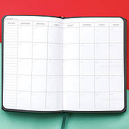 Мотивувальний планер щоденник "My perfect day" хвойний (українська мова), фото 4