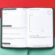 Мотивувальний планер щоденник "My perfect day" хвойний (українська мова), фото 7