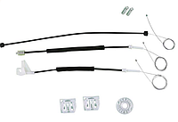 Ремкомплект стеклоподъемника Skoda Octavia I 2000-2008 передняя правая дверь (УСИЛЕННЫЙ) 1U0837462B