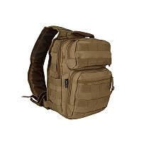 Сумка тактическая Molle однолямочная ONE STRAP ASSAULT PACK SM COYOTE цвет койот Mil-Tec Германия