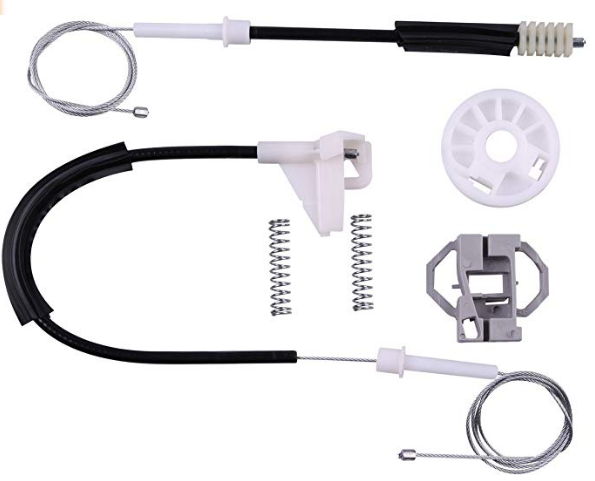 Ремкомплект склопідіймача Skoda Octavia I 1996 — 1999 задня права дверцята (УСИЛОНІ), фото 1