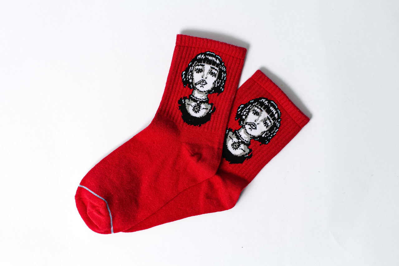Шкарпетки Crazy Llama`s Леон Матильда, One size (37-42)