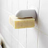 Магнітна мильниця для ванної "Magnet" - настінна мильниця з незвичайним дизайном у мінімалістичному стилі, фото 2
