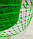 Сітка пташка 2х100 м, комірка 12х14 мм (чорна,зелена).Забори садові,сітки пластикові., фото 2