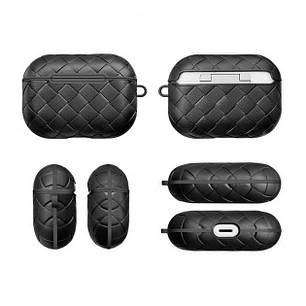 Захисний чохол для навушників Apple AirPods Pro Alitek Pletenka Black, фото 3