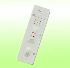 Експрес тест для визначення тропоніну, тест карта (сироватка, плазма, цільна кров)