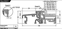 Дверной порог Weser 86/32 TI от Gutmann AG, EV1