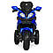 Дитячий мотоцикл синій, фото 3