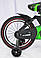 Дитячий двоколісний велосипед (від 5 років) на 16 дюймів HAMMER салатовий, фото 4