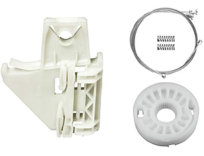 Ремкомплект склопідіймача Skoda Octavia A5 задні права двері (УСІЛЕННИЙ)