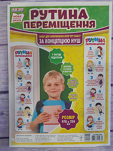 Ранок НУШ Набір. Рутини переміщення