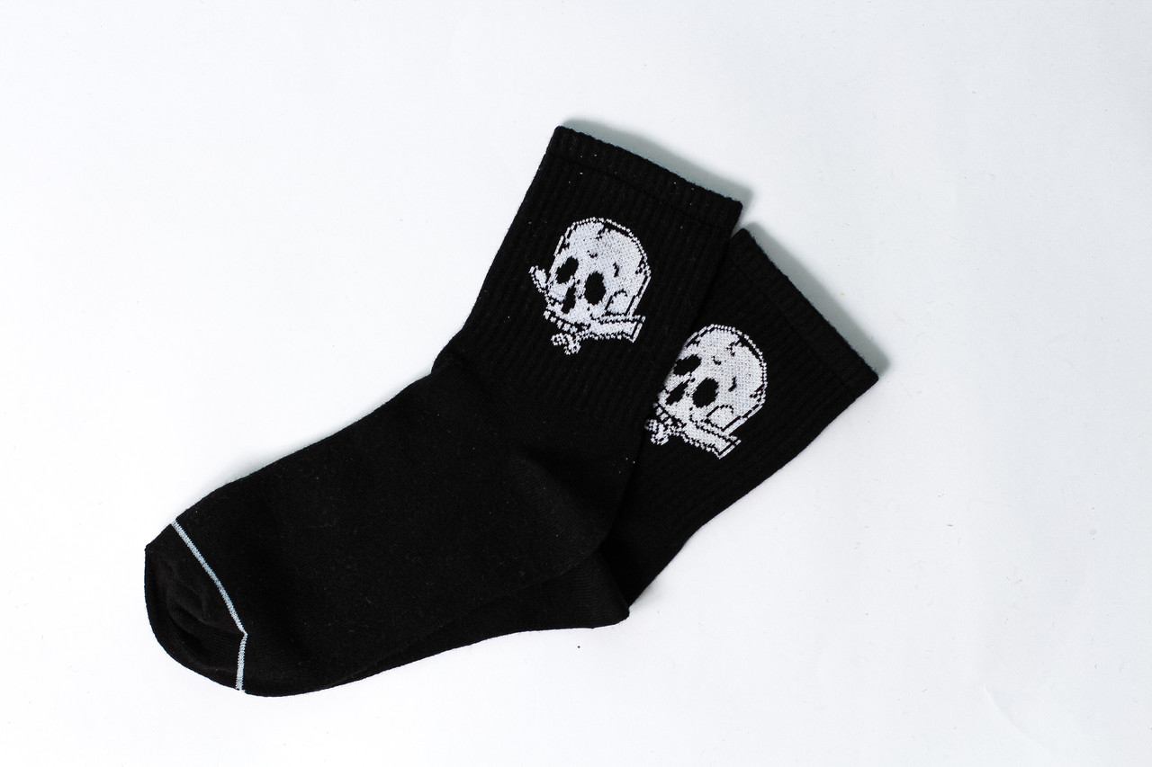 Шкарпетки Crazy Llama`s Череп, One size (37-42)