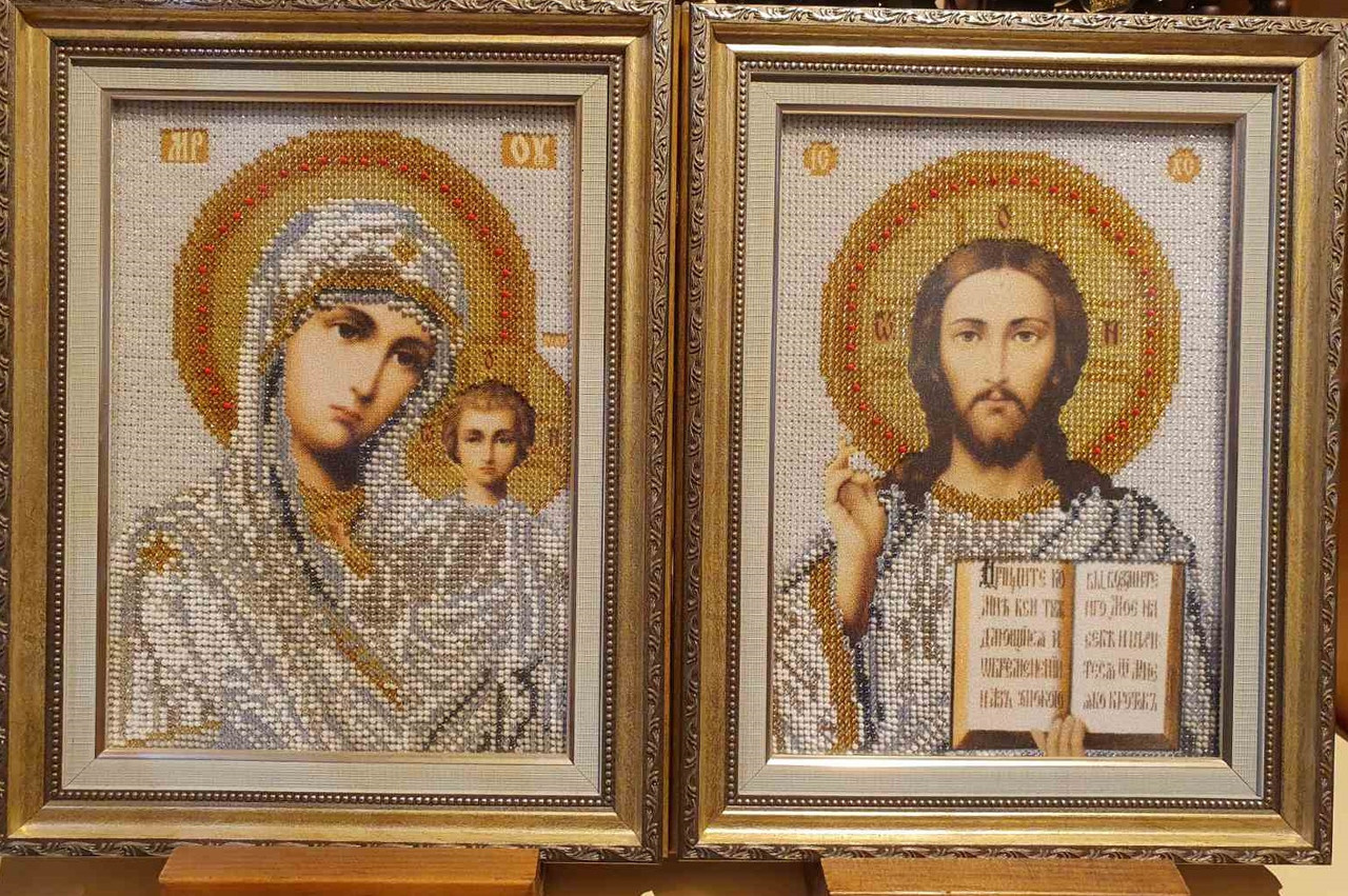 Іконі венчальні.Пара.Іконостас