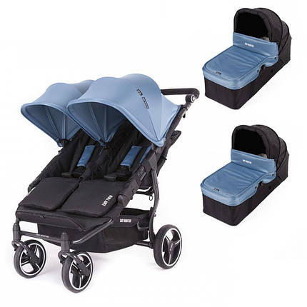 Універсальна коляска для двійні Baby Monsters Easy Twin Light 3S, фото 2