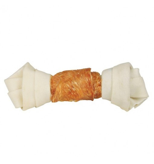 Ласощі для собак кістка вузлова з м'ясом курки 15 см Croci KingBone Chicken