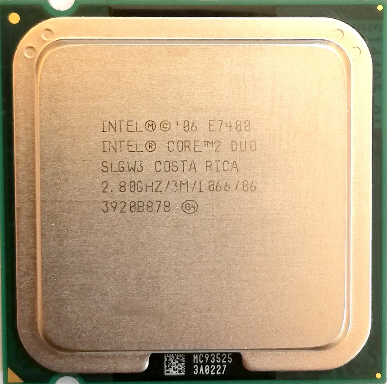Процесор Intel Core 2 Duo E7400 R0 SLB9Y, SLGQ8, SLGW3 2.80 GHz 3M Cache 1066 MHz FSB Socket 775 Б/В
