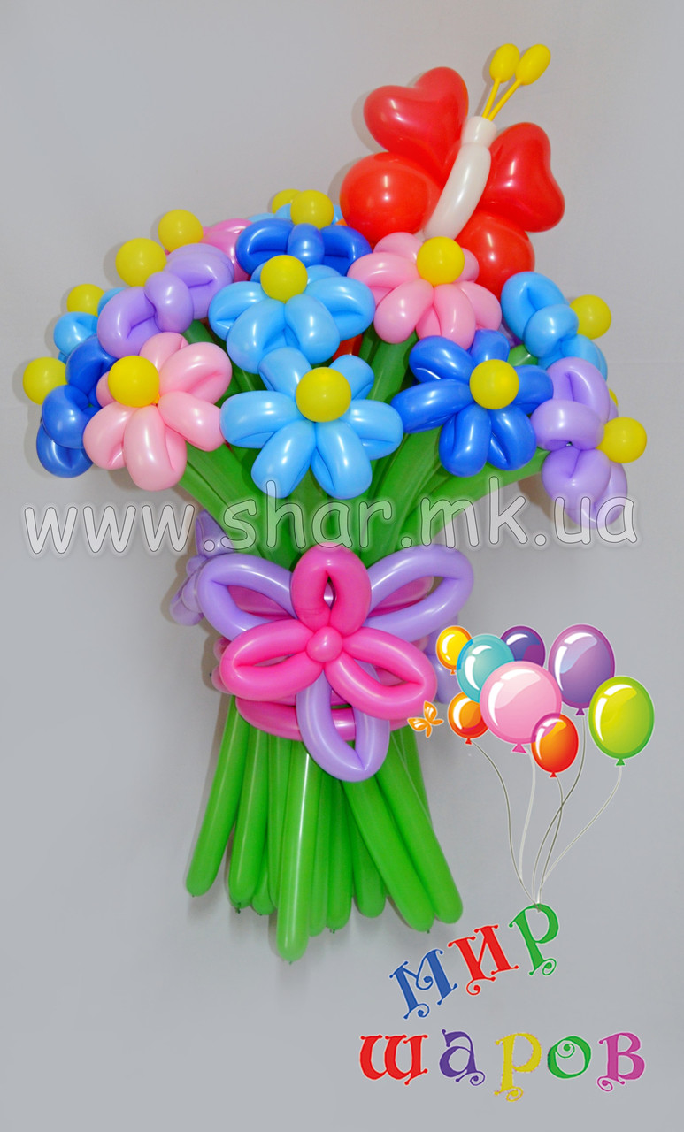 Шикарний букет з повітряних куль. Миколаїв