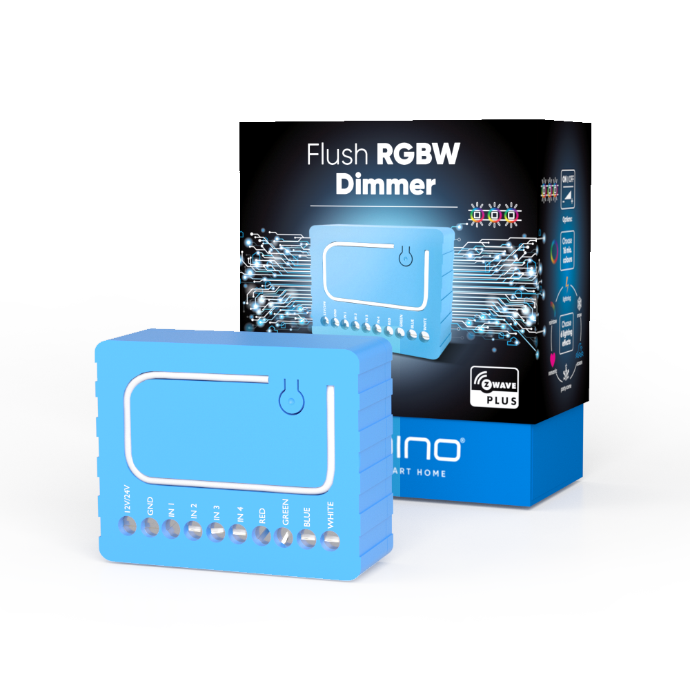 Диммер RGBW для стрічок LED Z-Wave Qubino ― GOAEZMNHWD1