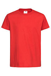 Футболка дитяча червона з круглим вирізом Stedman - SRECT2200