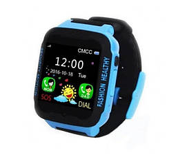 Smart Watch K3 Чорно-сині | Розумні дитячі годинник з GPS трекером