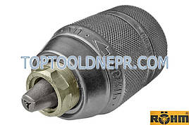 Патрон для дрилі ROHM 1/2 до 13мм швидкозатискной, чорна обойма