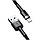 Кабель Baseus Cafule Cable USB Lightning 2A, 3м, Gray+Black (CALKLF-RG1), фото 3