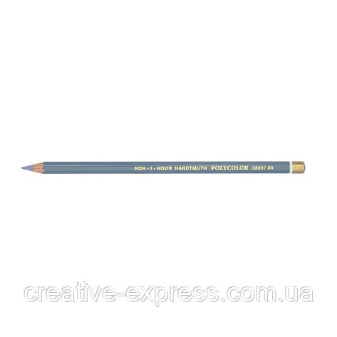 Олівці худож.POLYCOLOR bluish grey light/блакитно-сірий св., фото 1
