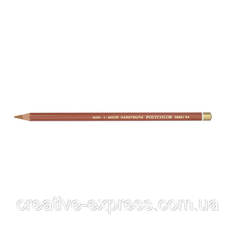 Олівці худож.POLYCOLOR burnt ochre/охра палена, фото 1