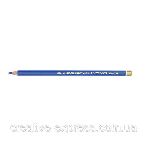 Олівці худож.POLYCOLOR cobalt blue dark/кобальтовий тем.син., фото 1