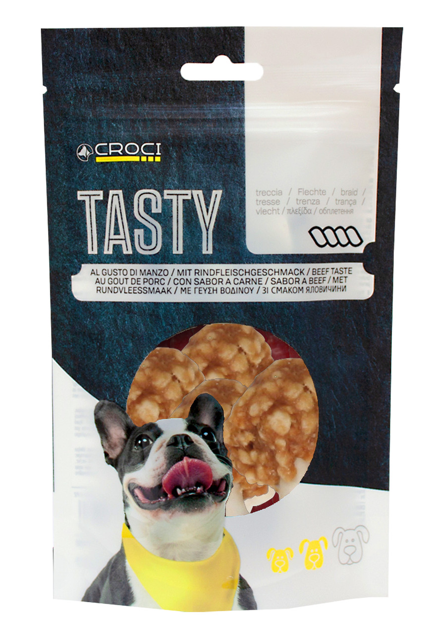 Ласощі для собак курка з рисом Croci Tasty 80 г