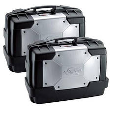 КОФРИ БОКОВІ KAPPA KGR33 33L 2ШТ SILVER