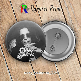 Значок 44 мм Ozzy Osbourne 004