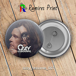 Значок 32 мм Ozzy Osbourne 007