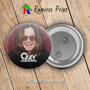 Значок 44 мм Ozzy Osbourne 008
