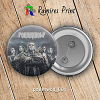 Значок рок Powerwolf