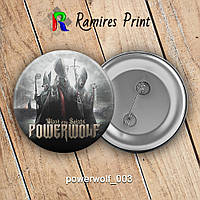 Значок рок Powerwolf 003