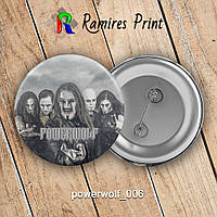 Значок рок Powerwolf 006