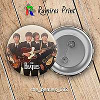 Значок рок The Beatles 002