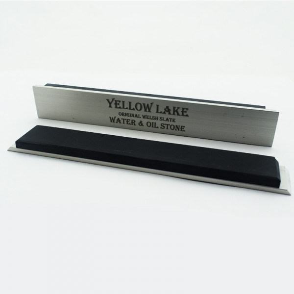 Точильний брусок з уельського сланцю YELLOW LAKE 150x25 на бланку