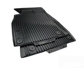 Килимки Audi A4 (B8) (2007 — 2015), передні гумові в салон оригінал (8K1061501041)