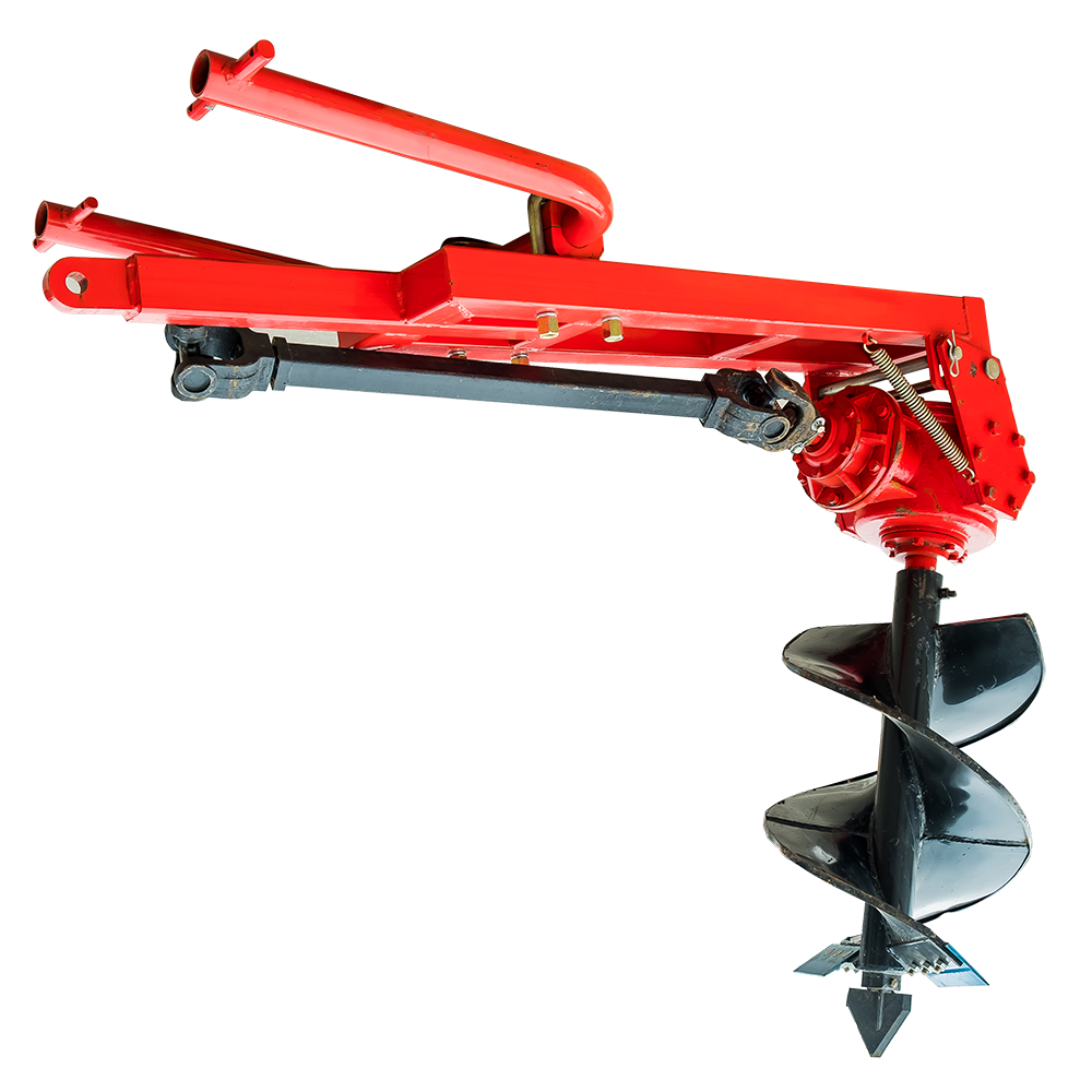 Шнековий Бур тракторний 1W-40 (400 мм) з карданом