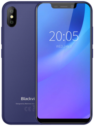 Смартфон Blackview A30 2/16 GB Blue, фото 1