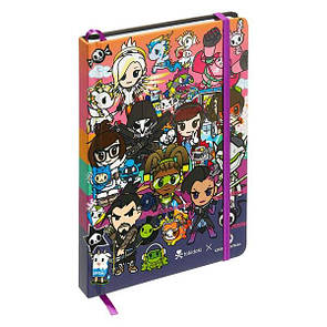 Записна книжка tokidoki x Overwatch Heroes Group (Блокнот)