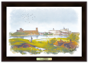 Еко-картина Луцьк. "Луцький замок "