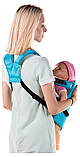 Рюкзак-переноска для дітей Womar (Zaffiro) GLOBETROTER No7 excluzive Original хакі, фото 2
