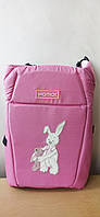Рюкзак переноска для детей Womar (Zaffiro) GLOBETROTER №7 excluzive Original розовый